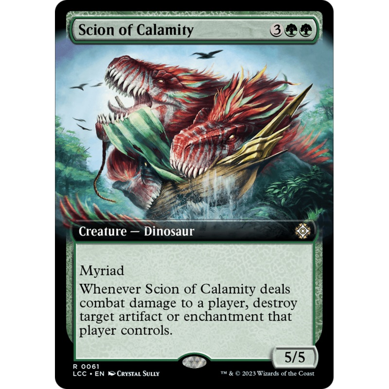 Scion of Calamity (Extended Art) [The Lost Caverns of Ixalan Commander]