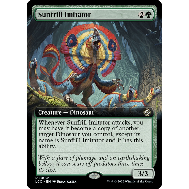 Sunfrill Imitator (Extended Art) [The Lost Caverns of Ixalan Commander]