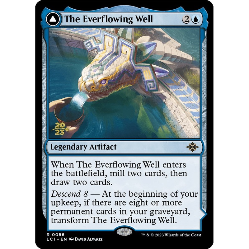 The Everflowing Well // The Myriad Pools [The Lost Caverns of Ixalan Prerelease Cards]