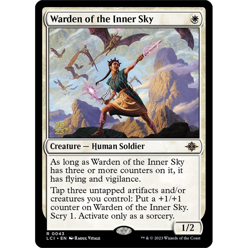Warden of the Inner Sky [The Lost Caverns of Ixalan Prerelease Cards]