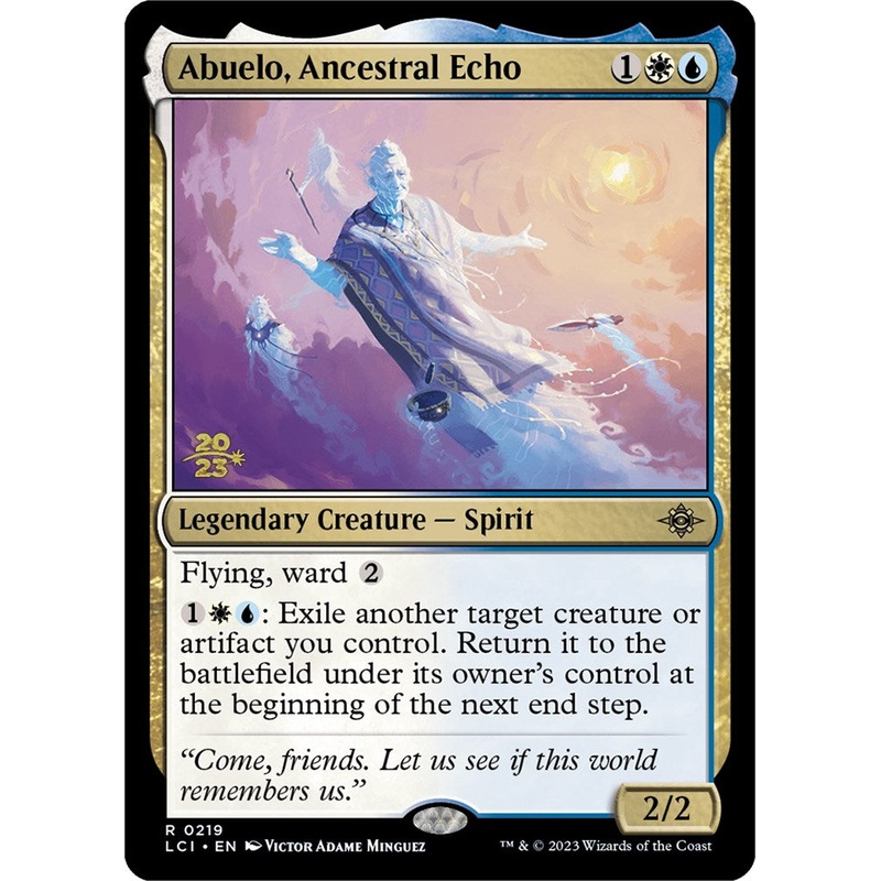 Abuelo, Ancestral Echo [The Lost Caverns of Ixalan Prerelease Cards]