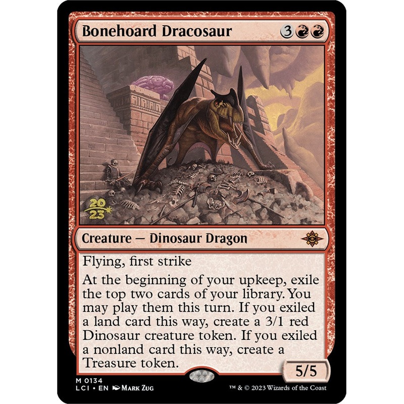 Bonehoard Dracosaur [The Lost Caverns of Ixalan Prerelease Cards]