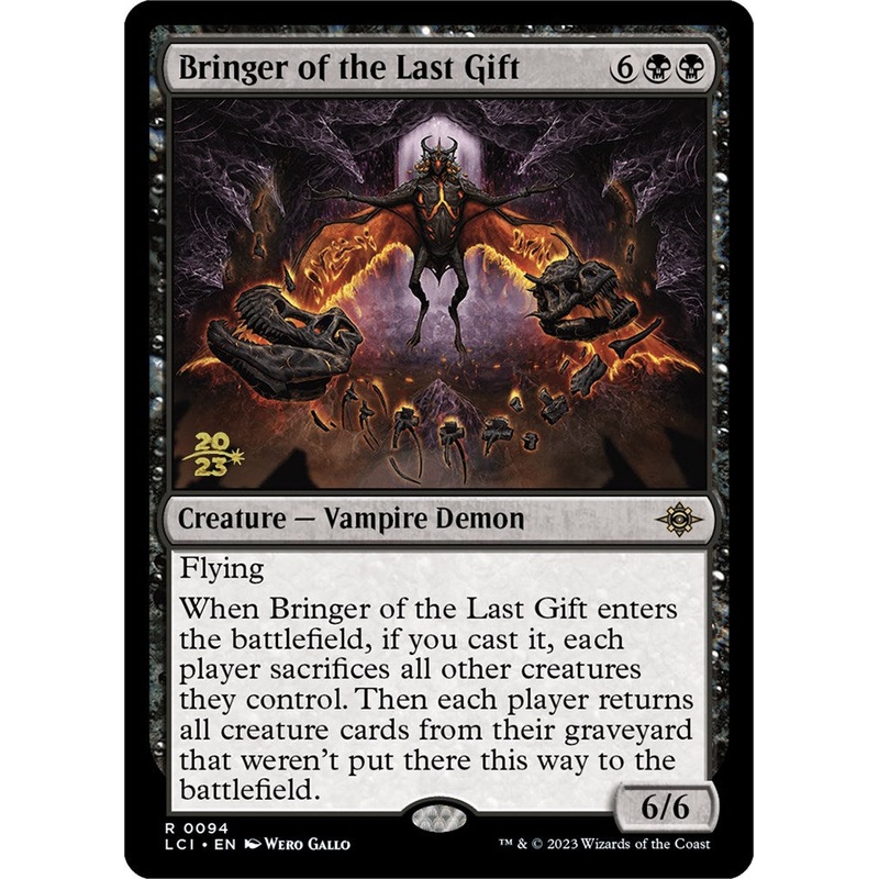 Bringer of the Last Gift [The Lost Caverns of Ixalan Prerelease Cards]