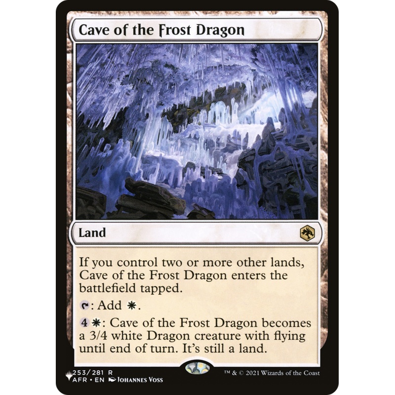 Cave of the Frost Dragon [The List]
