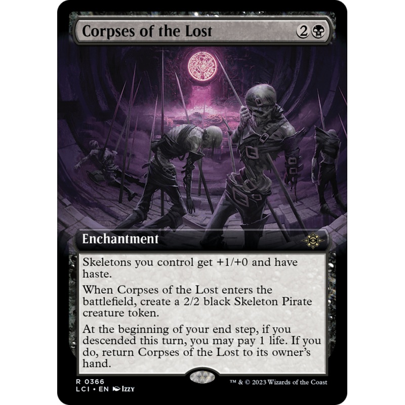 Corpses of the Lost (Extended Art) [The Lost Caverns of Ixalan]