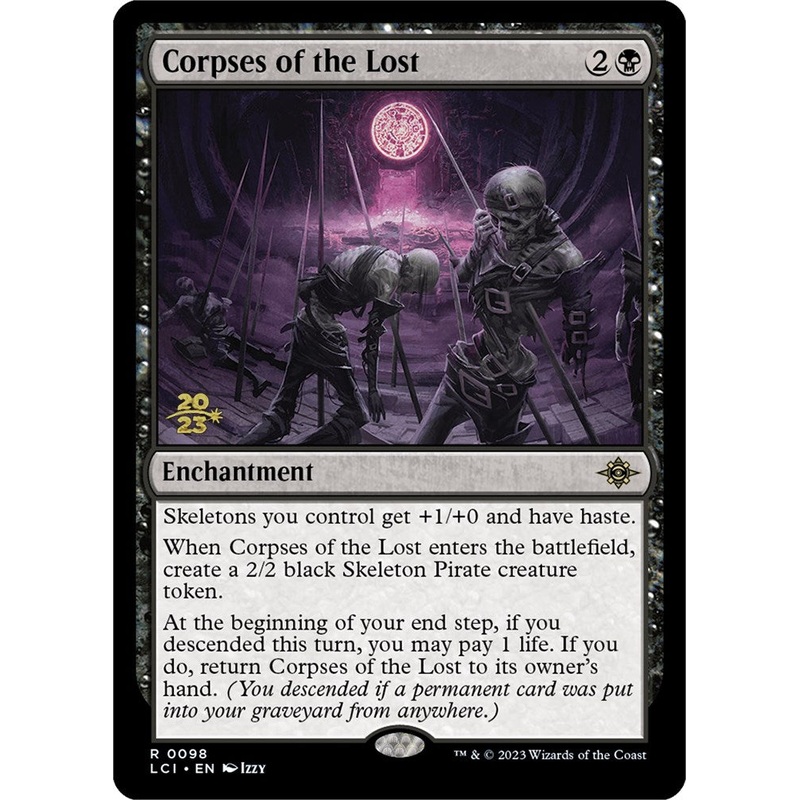 Corpses of the Lost [The Lost Caverns of Ixalan Prerelease Cards]