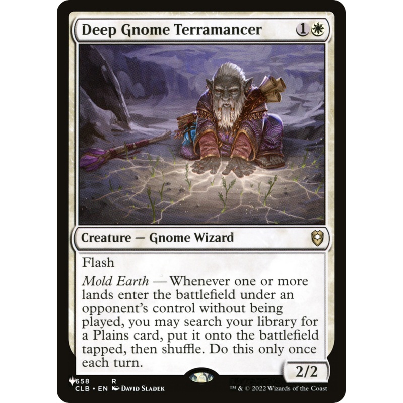 Deep Gnome Terramancer [The List]