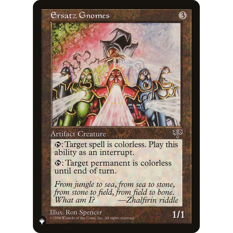 Ersatz Gnomes [The List]