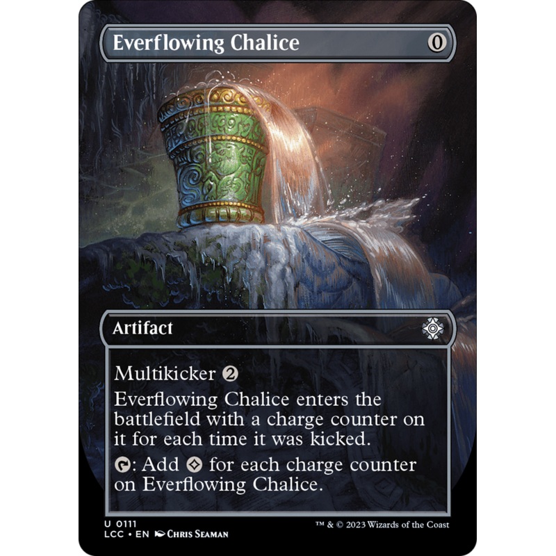 Everflowing Chalice (Borderless) [The Lost Caverns of Ixalan Commander]