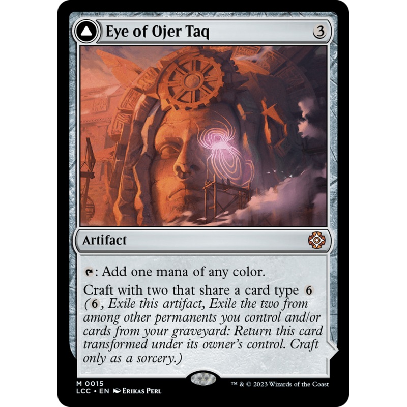 Eye of Ojer Taq // Apex Observatory [The Lost Caverns of Ixalan Commander]