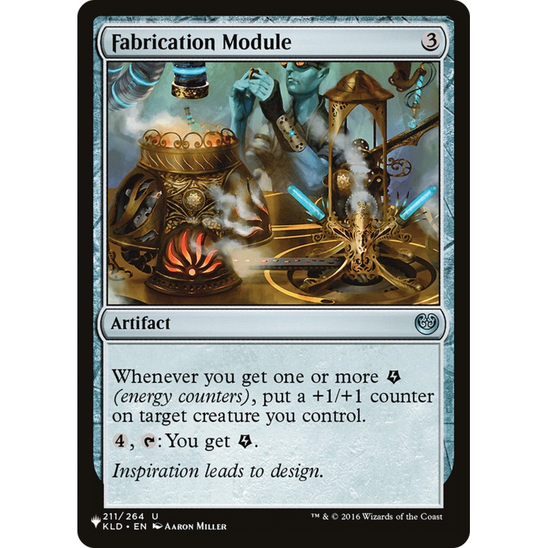 Fabrication Module [The List]
