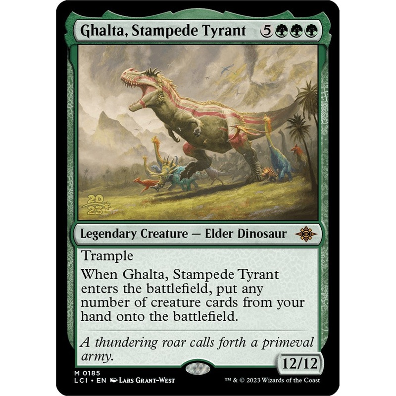 Ghalta, Stampede Tyrant [The Lost Caverns of Ixalan Prerelease Cards]