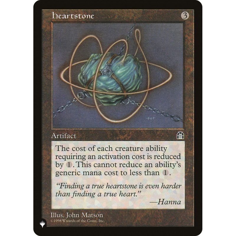 Heartstone [The List]