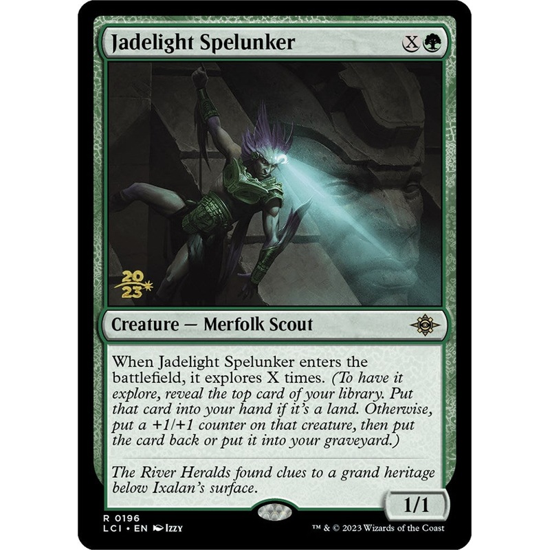 Jadelight Spelunker [The Lost Caverns of Ixalan Prerelease Cards]