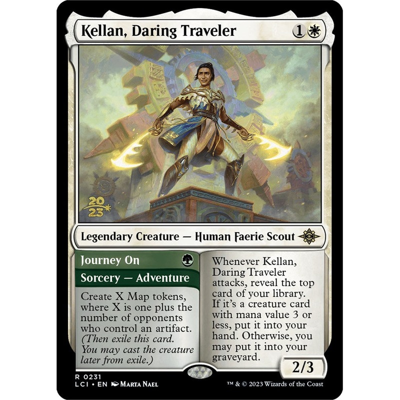 Kellan, Daring Traveler [The Lost Caverns of Ixalan Prerelease Cards]