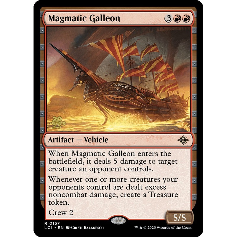 Magmatic Galleon [The Lost Caverns of Ixalan Prerelease Cards]