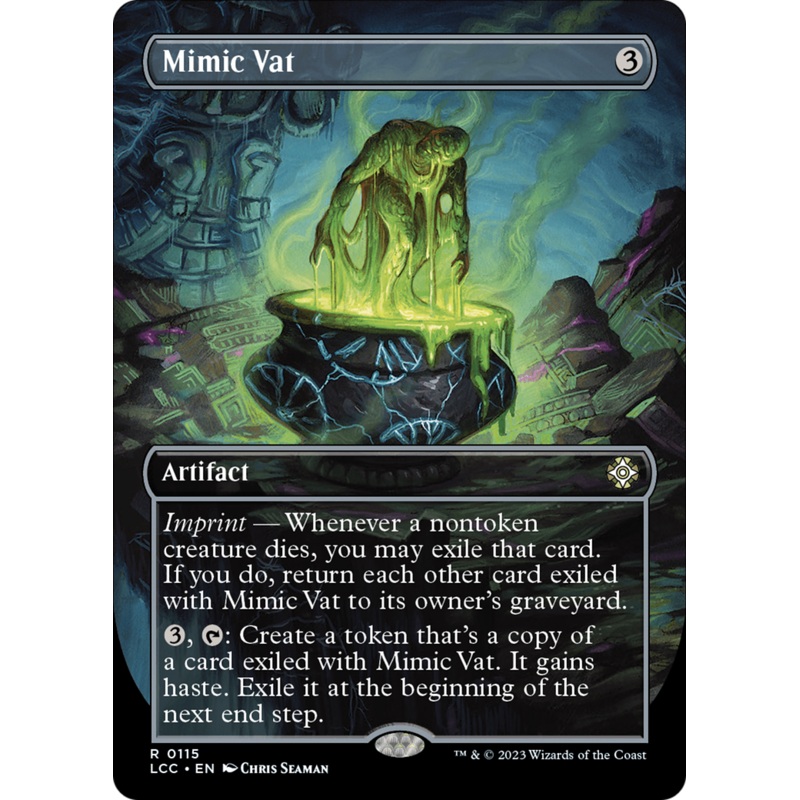 Mimic Vat (Borderless) [The Lost Caverns of Ixalan Commander]
