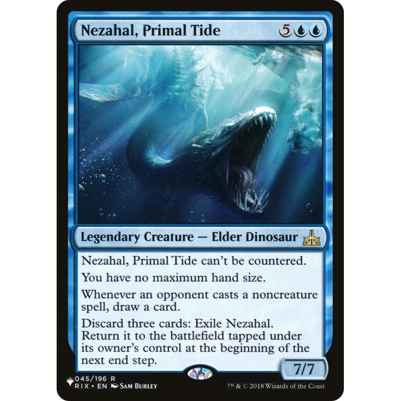Nezahal, Primal Tide [The List]