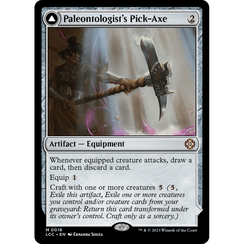 Paleontologist's Pick-Axe [The Lost Caverns of Ixalan Commander]