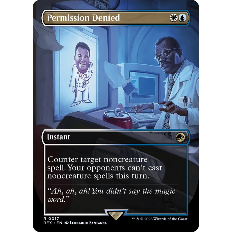 Permission Denied (Borderless) [Jurassic World Collection]