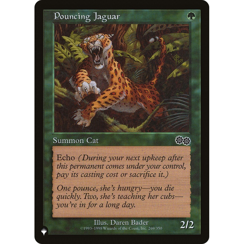 Pouncing Jaguar [The List]