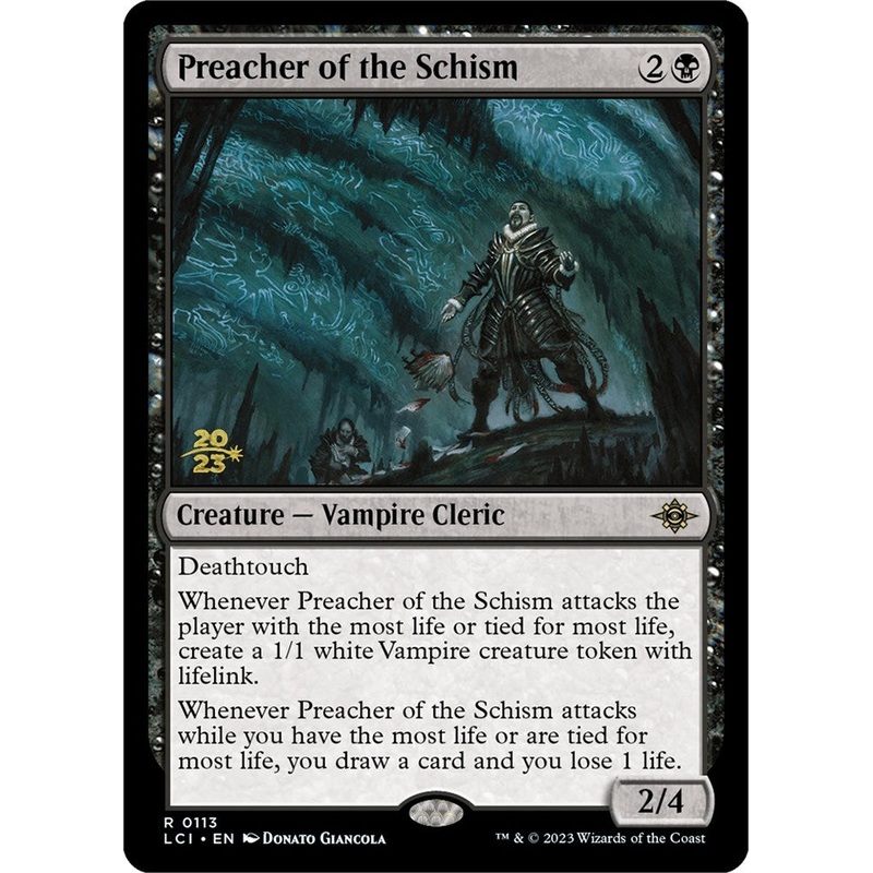 Preacher of the Schism [The Lost Caverns of Ixalan Prerelease Cards]