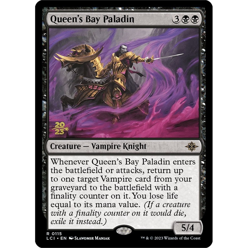 Queen's Bay Paladin [The Lost Caverns of Ixalan Prerelease Cards]