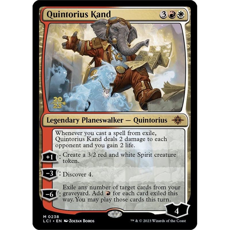 Quintorius Kand [The Lost Caverns of Ixalan Prerelease Cards]