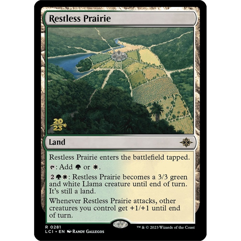 Restless Prairie [The Lost Caverns of Ixalan Prerelease Cards]