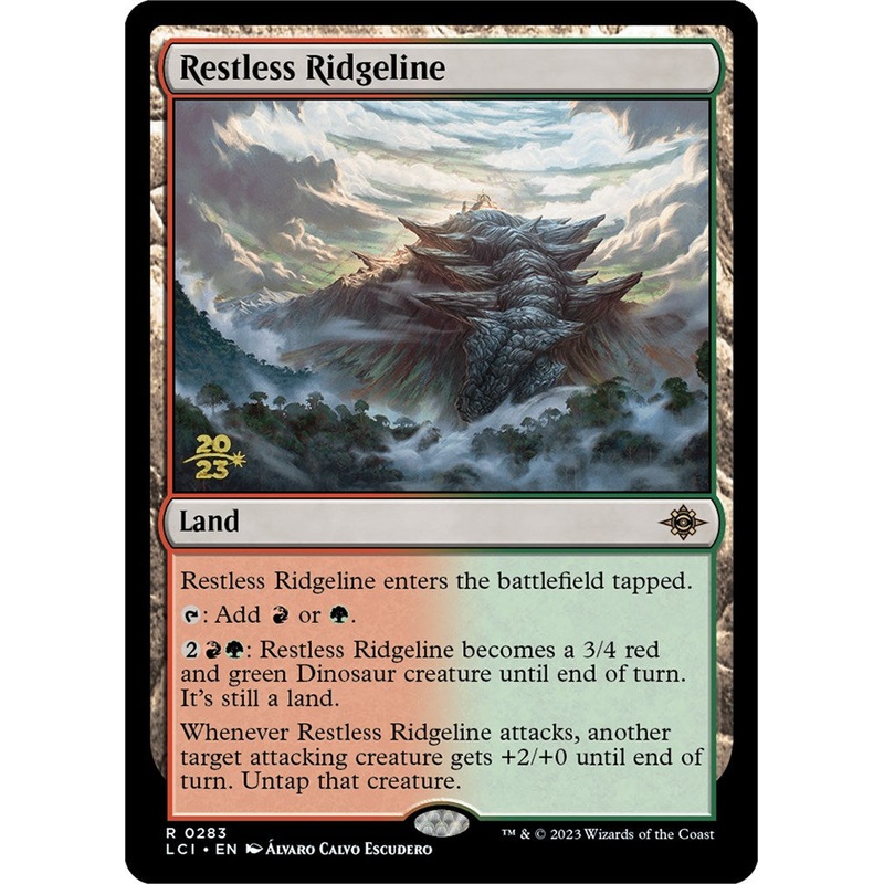 Restless Ridgeline [The Lost Caverns of Ixalan Prerelease Cards]
