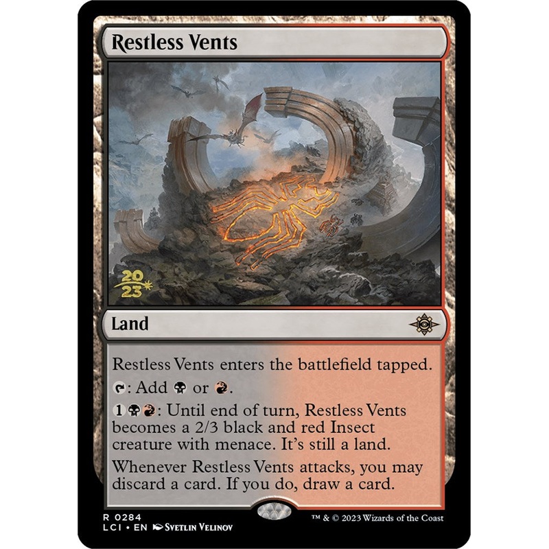Restless Vents [The Lost Caverns of Ixalan Prerelease Cards]