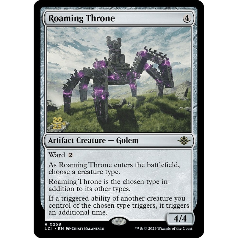 Roaming Throne [The Lost Caverns of Ixalan Prerelease Cards]