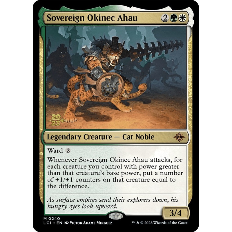 Sovereign Okinec Ahau [The Lost Caverns of Ixalan Prerelease Cards]