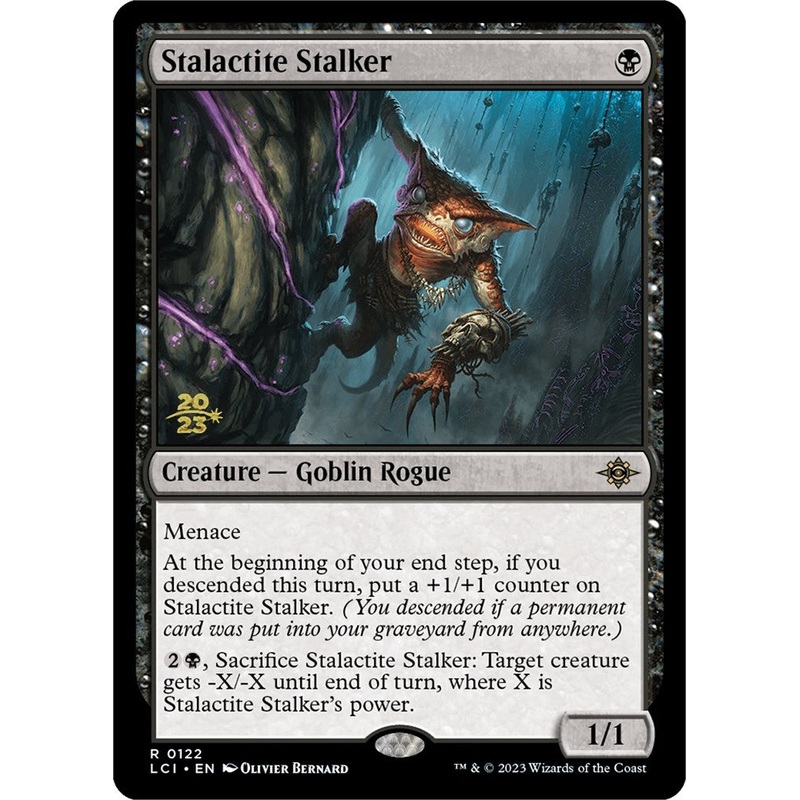 Stalactite Stalker [The Lost Caverns of Ixalan Prerelease Cards]