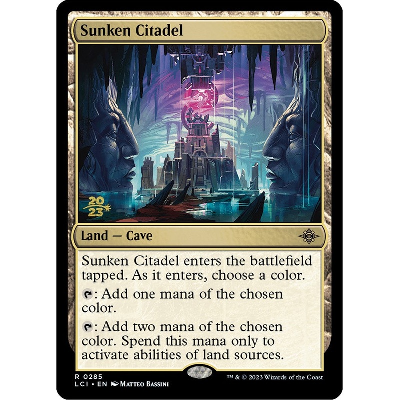 Sunken Citadel [The Lost Caverns of Ixalan Prerelease Cards]