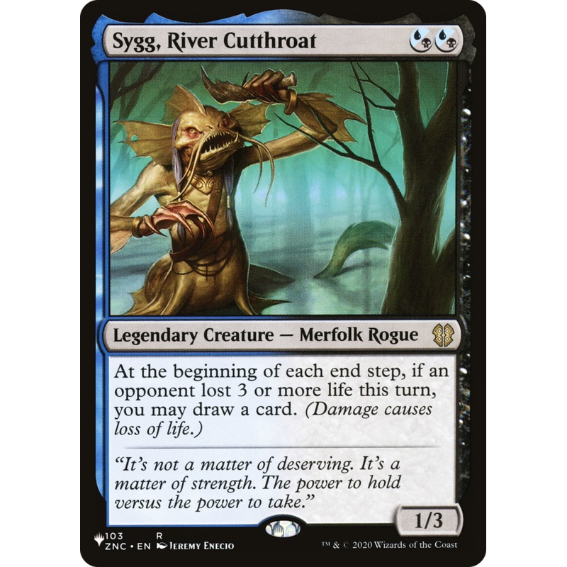 Sygg, River Cutthroat [The List]