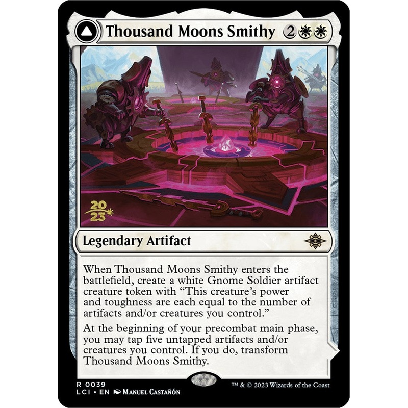 Thousand Moons Smithy // Barracks of the Thousand [The Lost Caverns of Ixalan Prerelease Cards]
