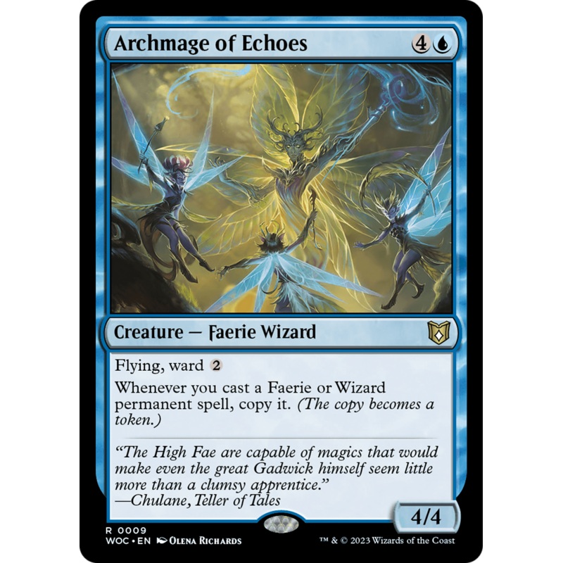 Archmage of Echoes [Wilds of Eldraine Commander]
