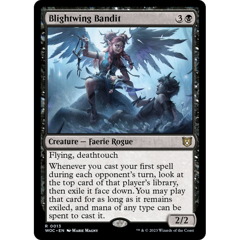 Blightwing Bandit [Wilds of Eldraine Commander]