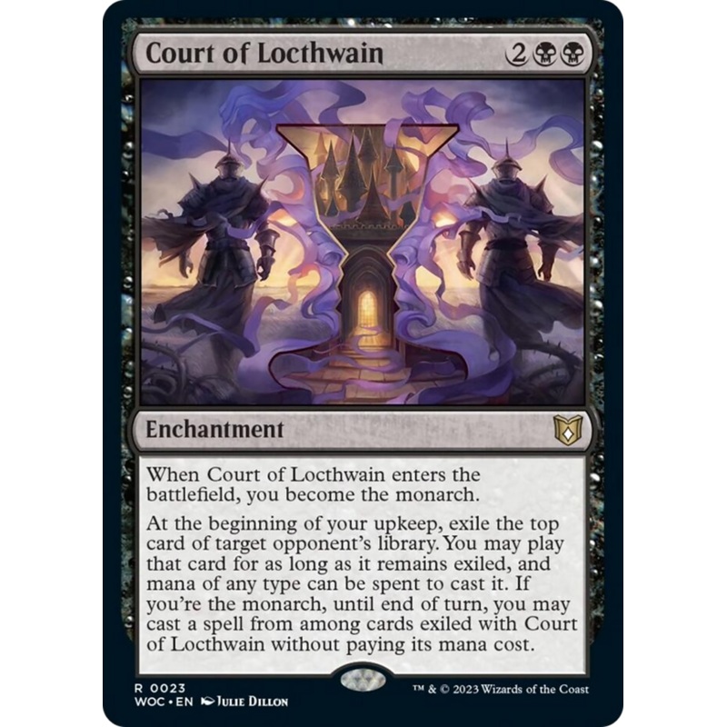 Court of Locthwain [Wilds of Eldraine Commander]