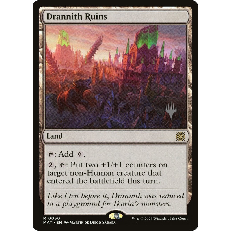 Drannith Ruins (Promo Pack) [The Lost Caverns of Ixalan Promos]
