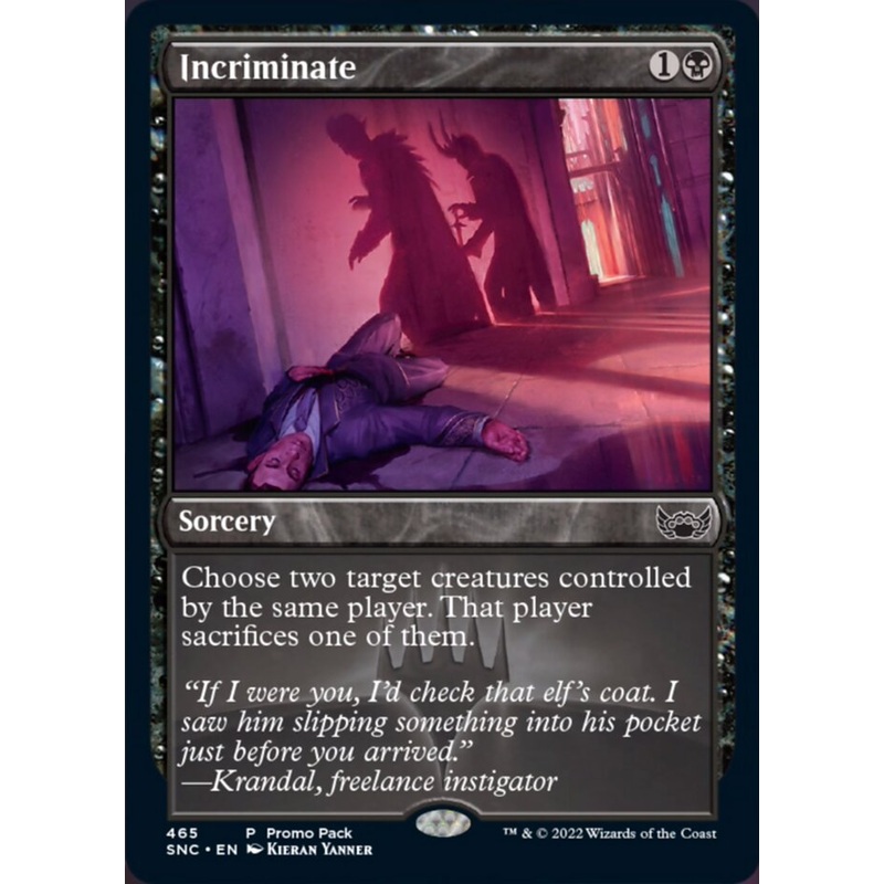 Incriminate (Promo Pack) [Streets of New Capenna]