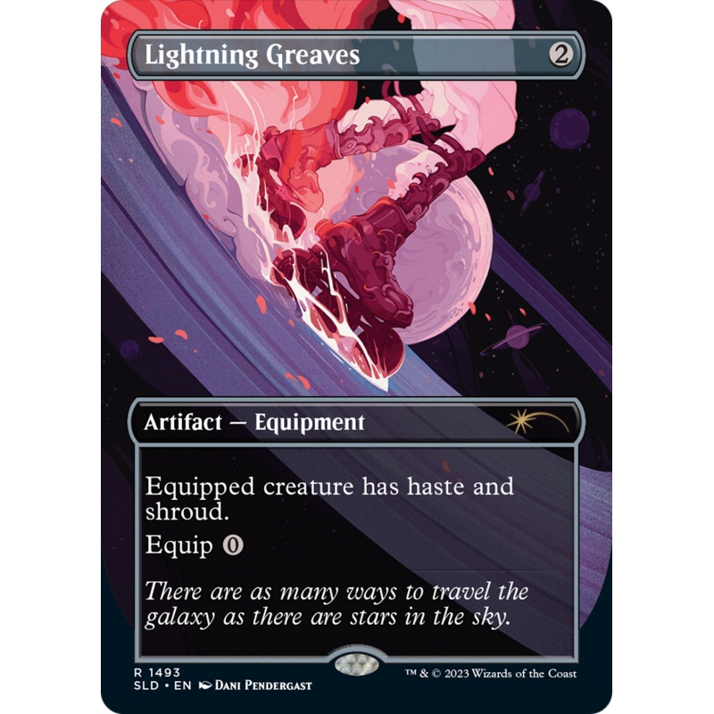 Lightning Greaves (1493) [Secret Lair Drop Series]