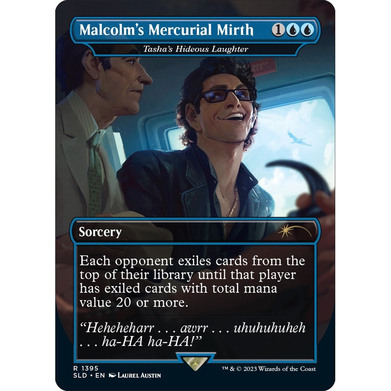 Malcolm's Mercurial Mirth - Tasha's Hideous Laughter [Secret Lair Drop Series]