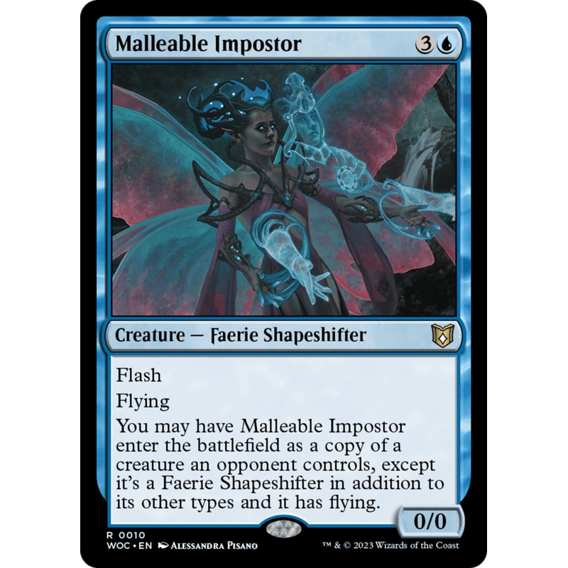 Malleable Impostor [Wilds of Eldraine Commander]
