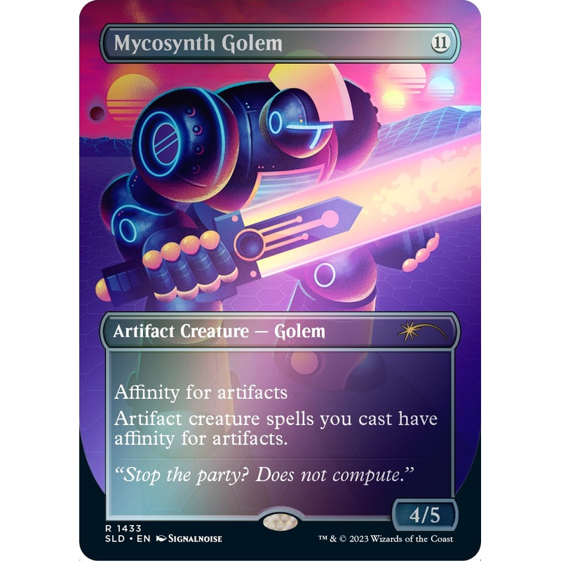 Mycosynth Golem (Rainbow Foil) [Secret Lair Drop Series]