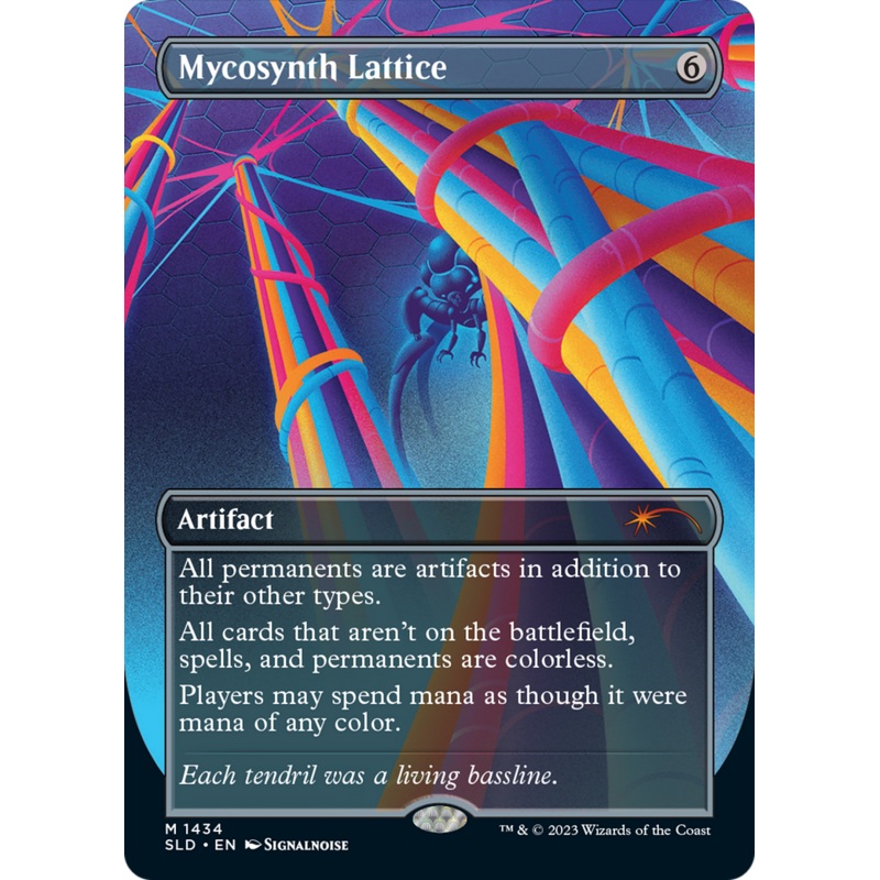 Mycosynth Lattice (Rainbow Foil) [Secret Lair Drop Series]