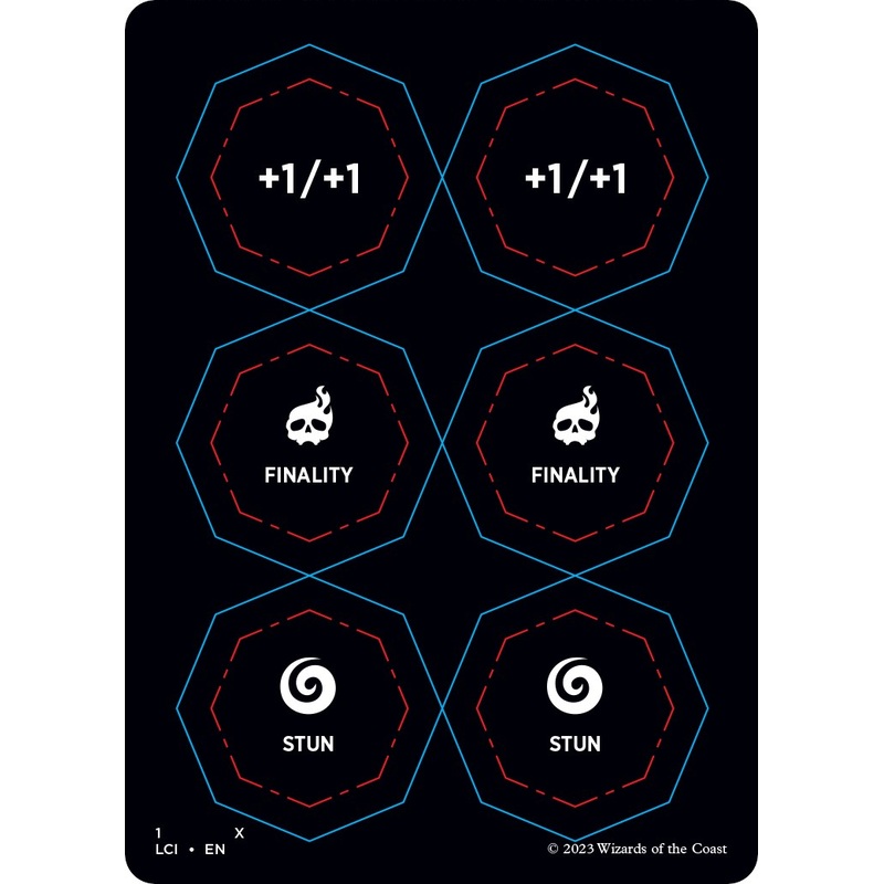 Punch Card Token (1 / 2) [The Lost Caverns of Ixalan Tokens]