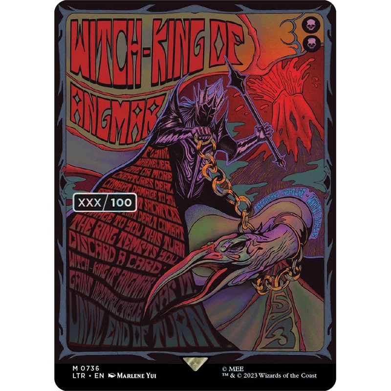 Witch-king of Angmar (Borderless Poster) (Serialized) [The Lord of the Rings: Tales of Middle-Earth]