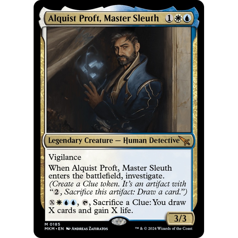 Alquist Proft, Master Sleuth [Murders at Karlov Manor]